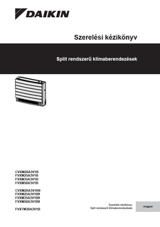 CVXM-A.CVXM-A9.FVXM-A.FVXM-A9.FVXTM-A_Installation manual_3PHU477070-2P_Hungarian download